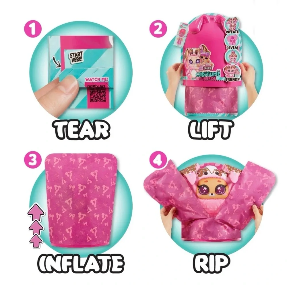 L.O.L. Surprise Tweens Costume Surprise Featuring Ali Dance. NEW